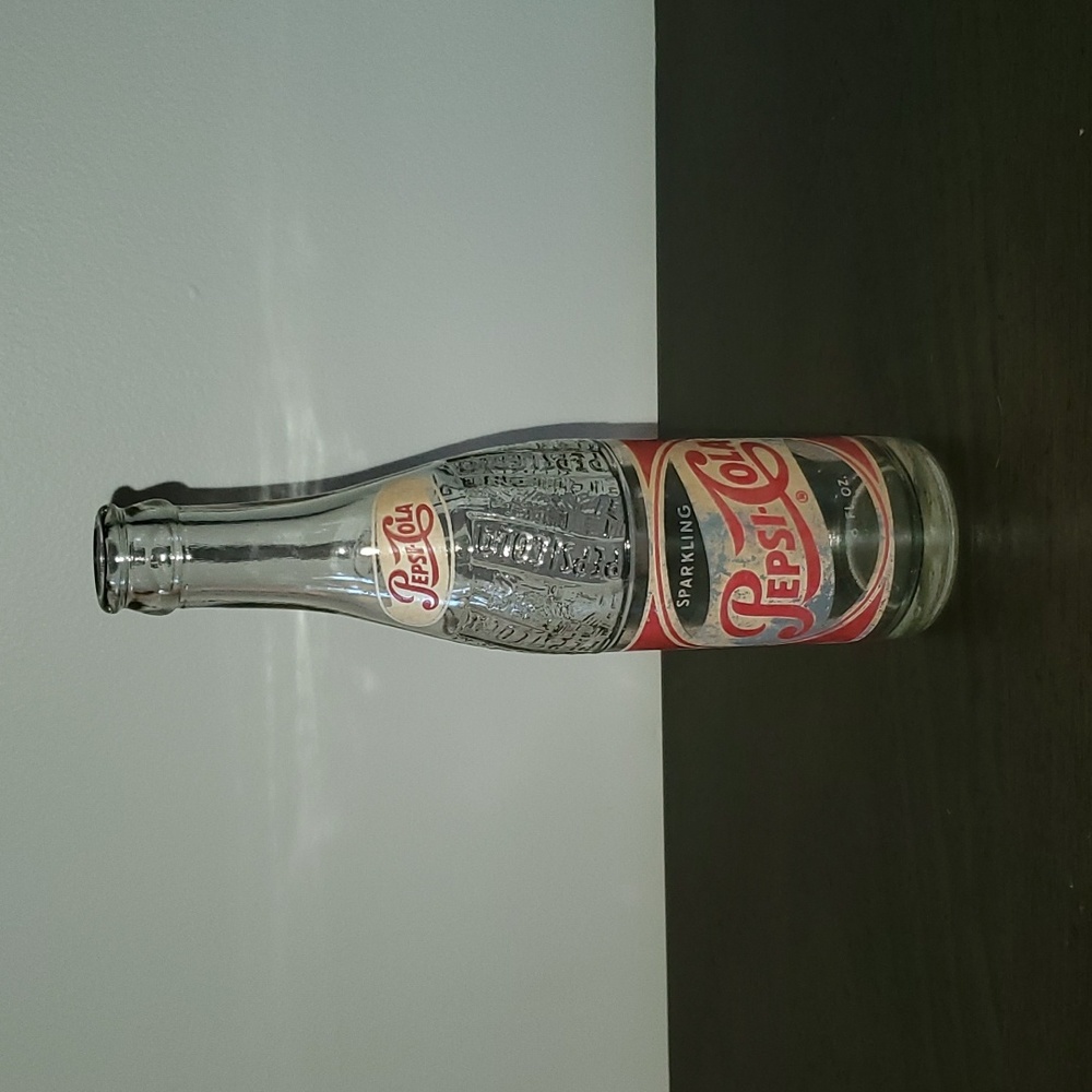 FREE with Purchase Vintage Pepsi Bottle